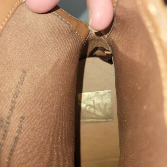 Women 8.5 Fringe Brown Peep Toe Block Heel‎ AnkleBoots Festival Boho Cowgirl Y2K - Picture 10 of 10